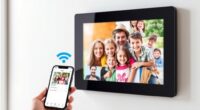 email enabled digital photo frames