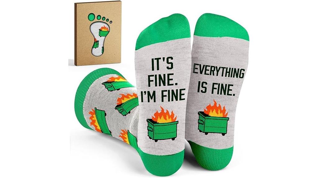 funny coworker christmas socks