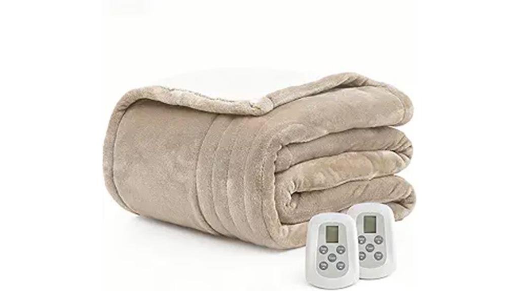king size dual control blanket
