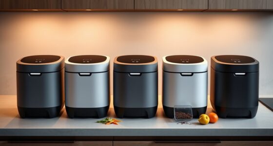 top electric kitchen compost bins