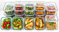 top glass meal containers