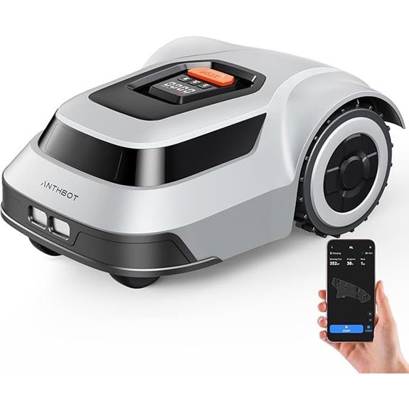 Robot Lawn Mower with Boundary Wire and Auto Recharge