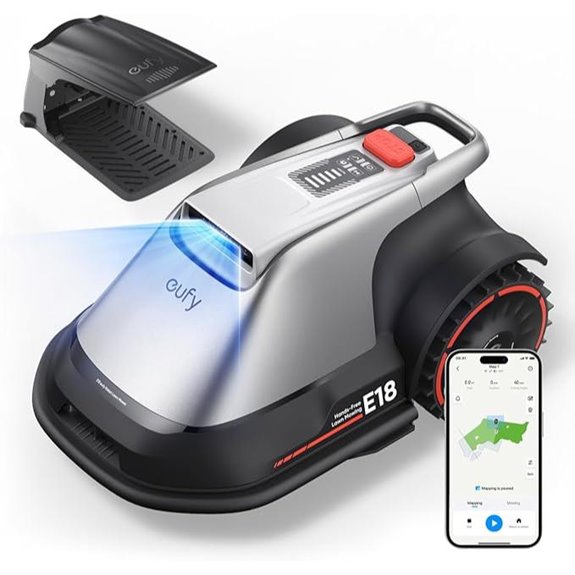 eufy E18 Robot Lawn Mower with AI Obstacle Avoidance