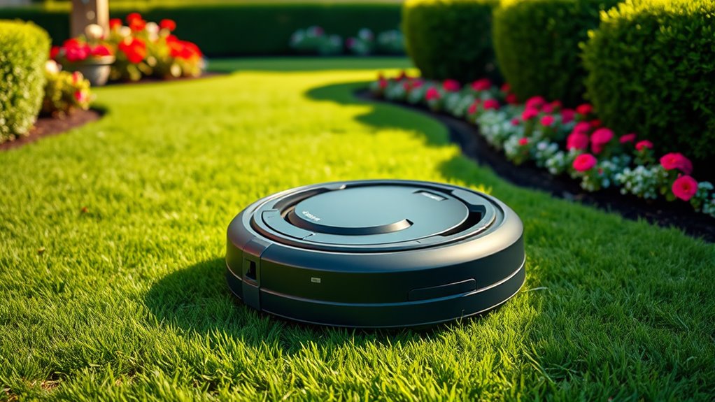 lawn size and navigation