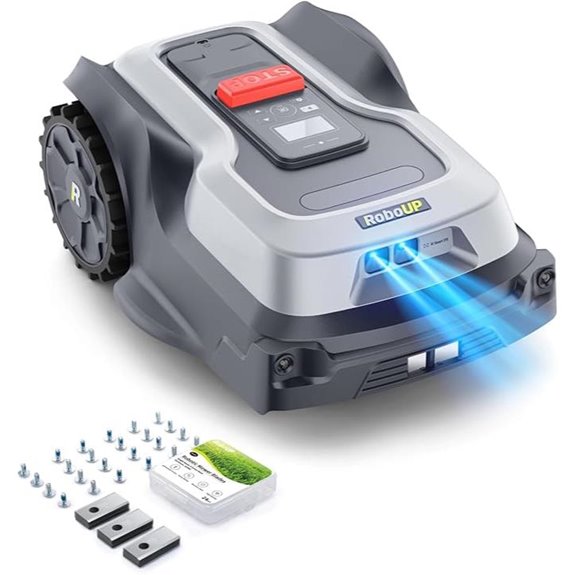 T1200Pro Robotic Lawn Mower with Edge Mapping and AI