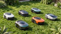 robotic mowers with boundary wires