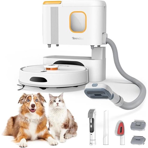 robotic vacuum and mop