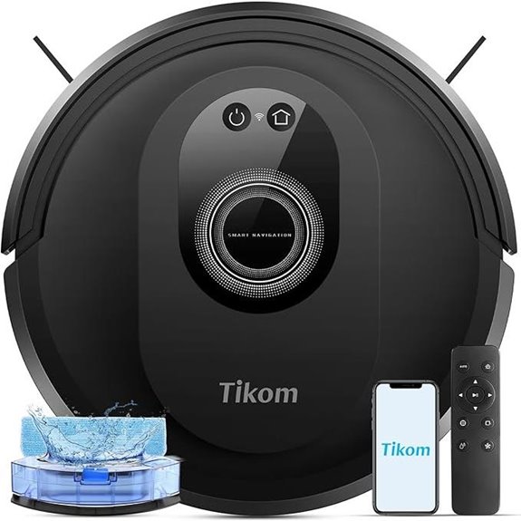 robotic vacuum with mop