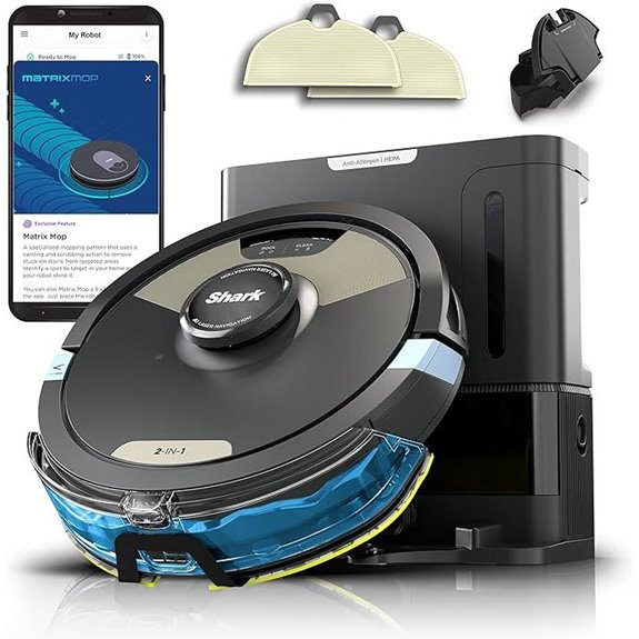 Shark Robot Vacuum & Mop Combo with Home Mapping