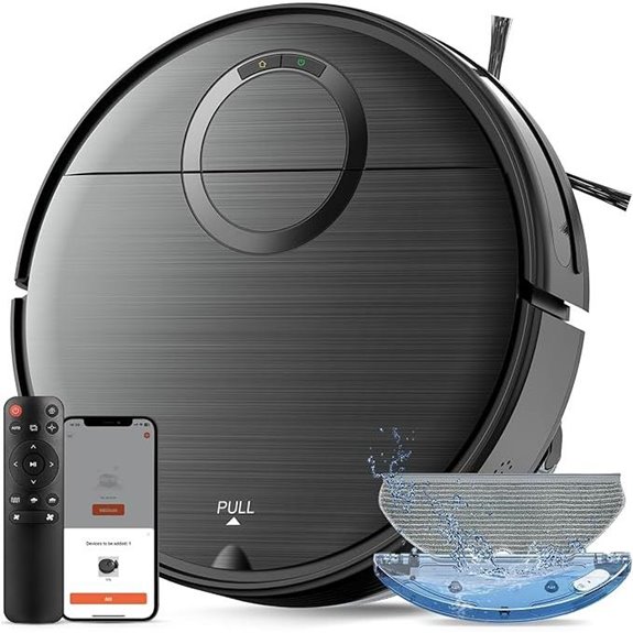 Robot Vacuum & Mop Combo with App Control