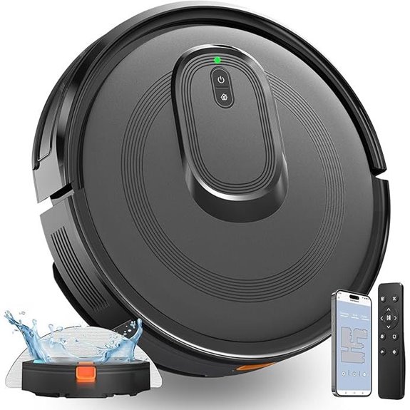 Robot Vacuum & Mop Combo with App & Voice Control
