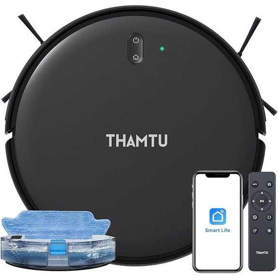 Robot Vacuum & Mop Combo with Smart Features