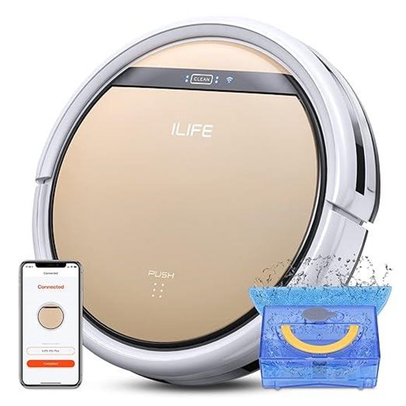 ILIFE V5s Plus Robot Vacuum & Mop Wi-Fi/Alexa