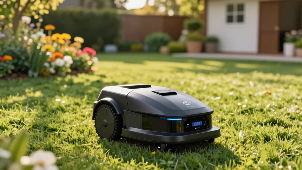 top app controlled lawn mowers