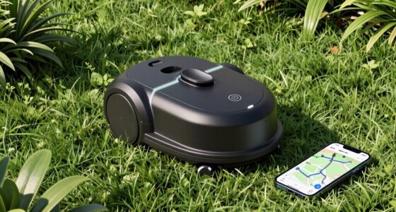 top app enabled lawn mowers