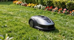 top edge trimming robotic mowers