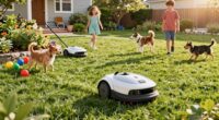 top robotic mowers for families