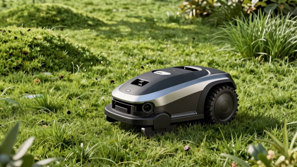 top robotic mowers for uneven terrain