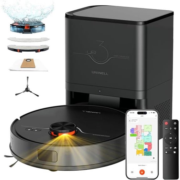 Robot Vacuum & Mop Combo with Auto-Empty Station