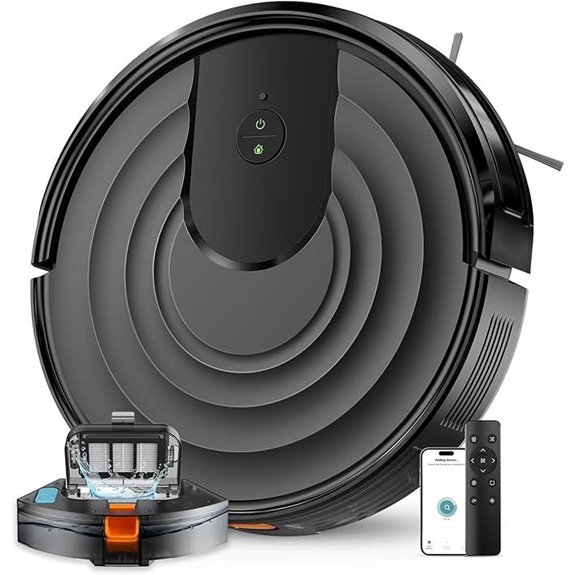 Robot Vacuum & Mop Combo with Wi-Fi & Alexa