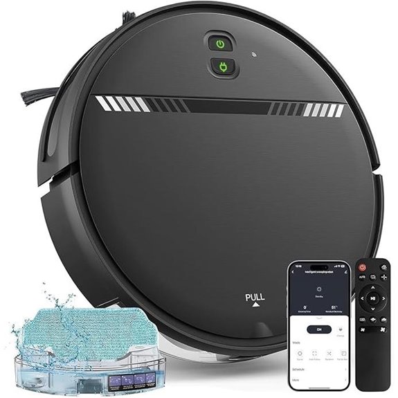 wifi app controlled vacuum