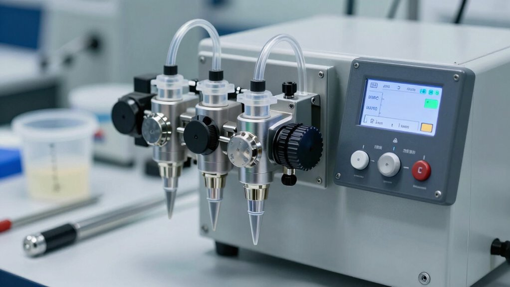 adjust flow rate accurately
