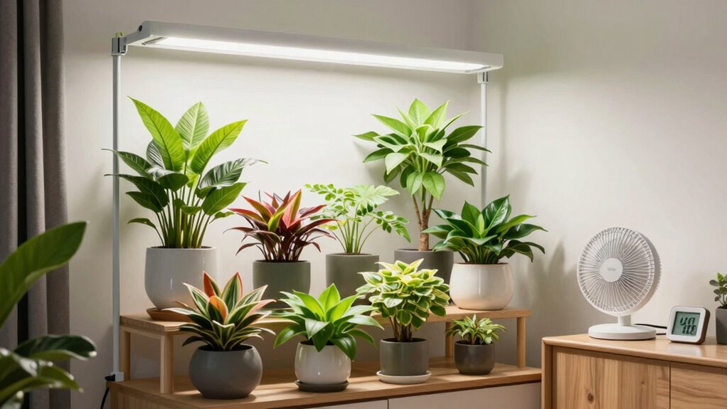 adjust lighting and pest control