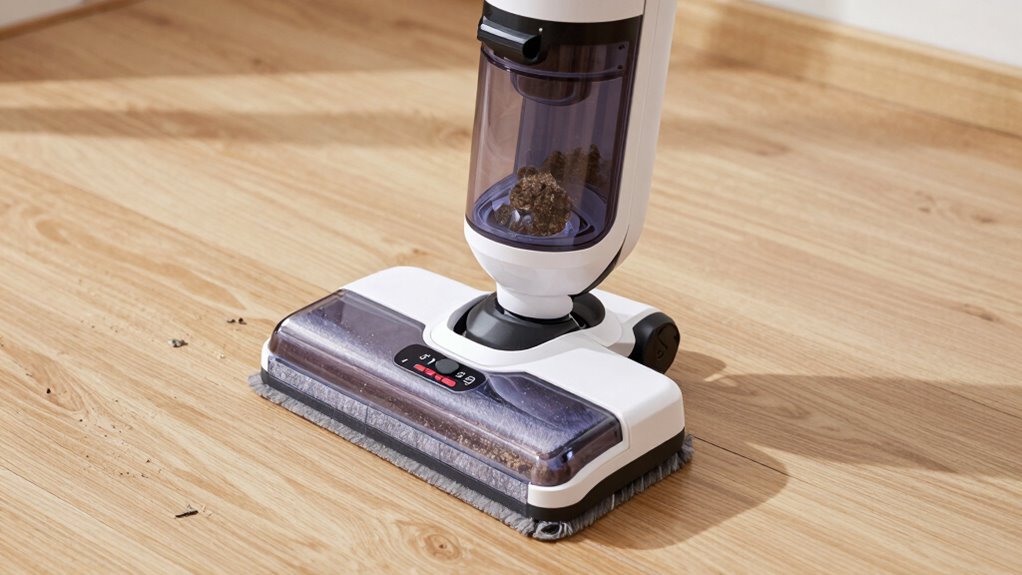 adjust suction and brush settings