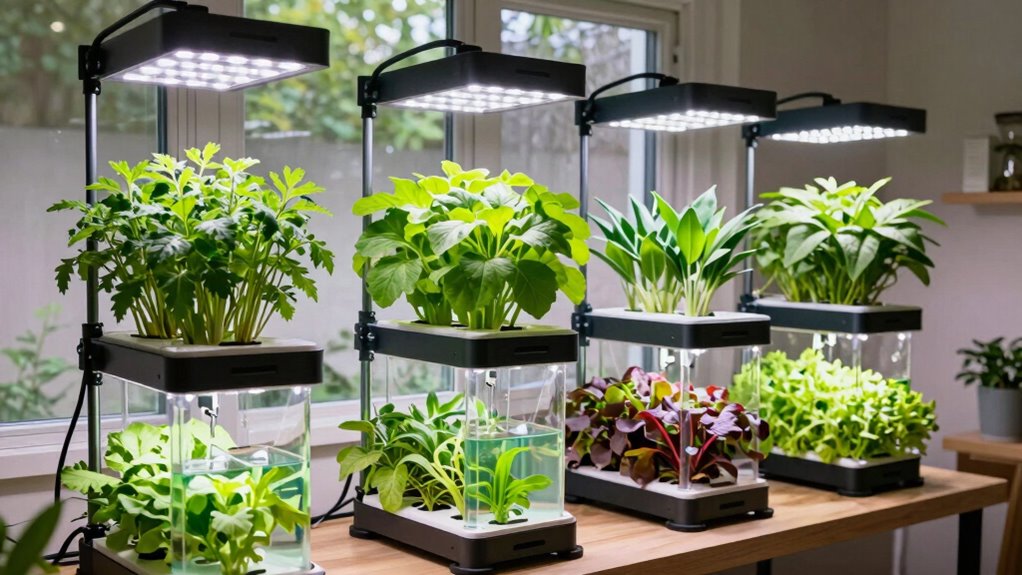 adjustable light and water capacity