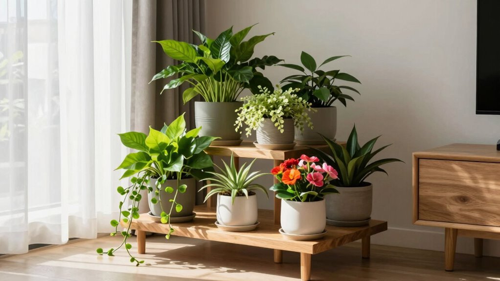 arrange plants for accessibility
