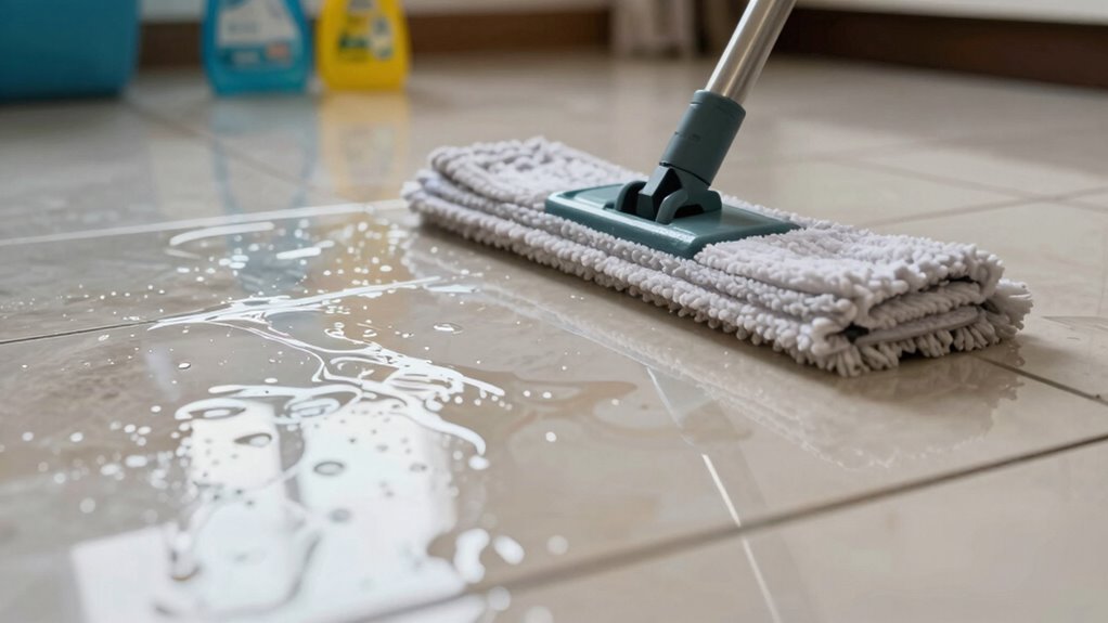 avoid excess water and rinsing