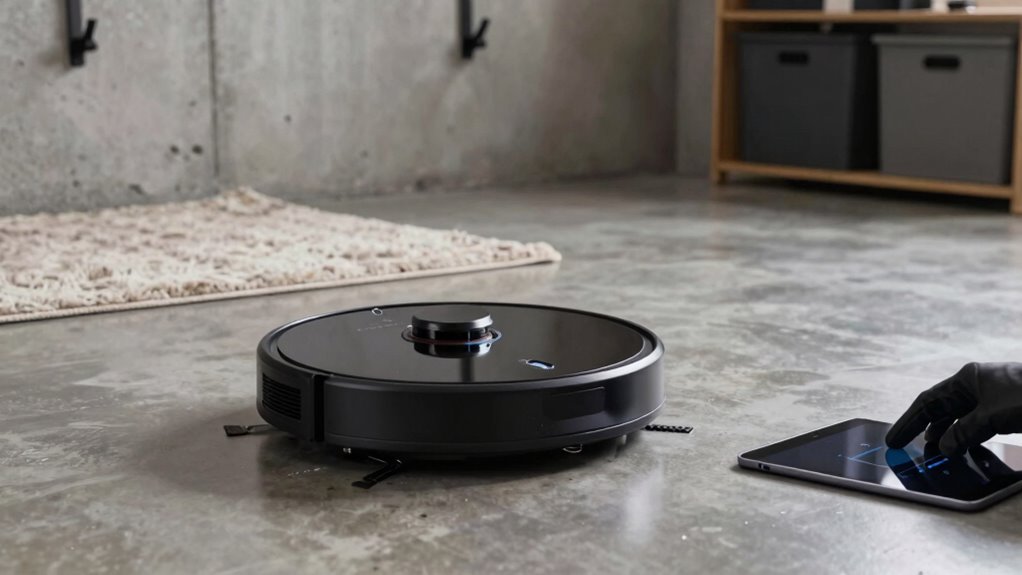 basement compatible cleaning features