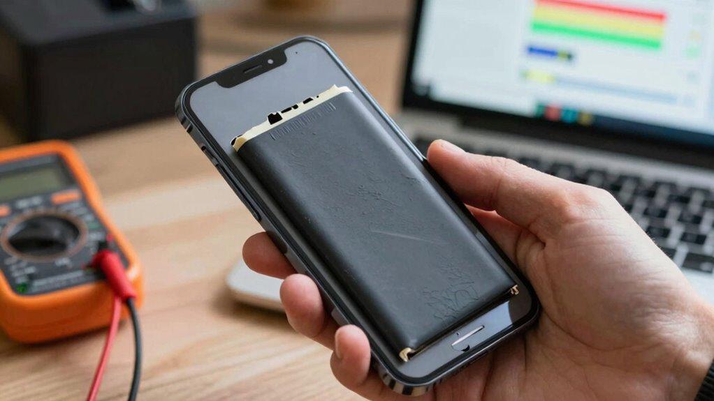 check battery and charging
