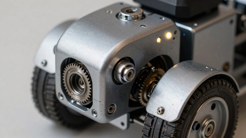 check sensors and wheels