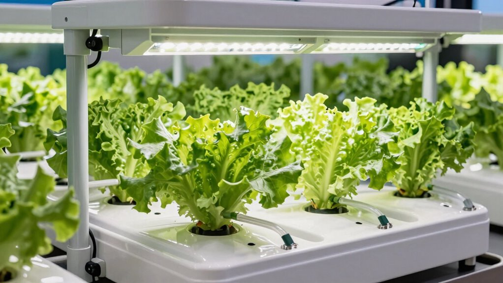 choosing efficient lettuce hydroponics