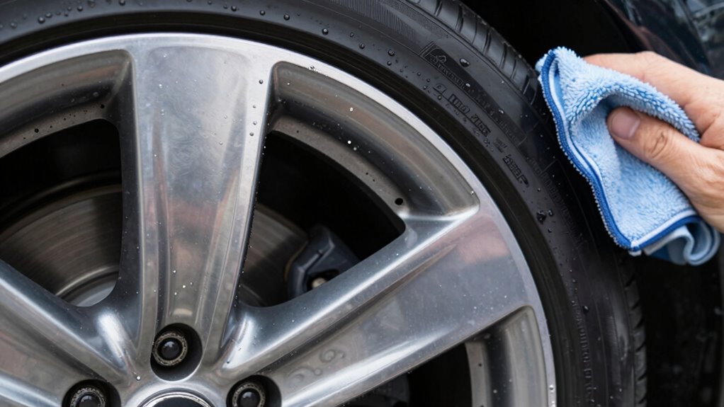 chrome oxidation and brake dust