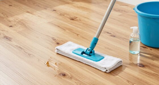 clean before mopping