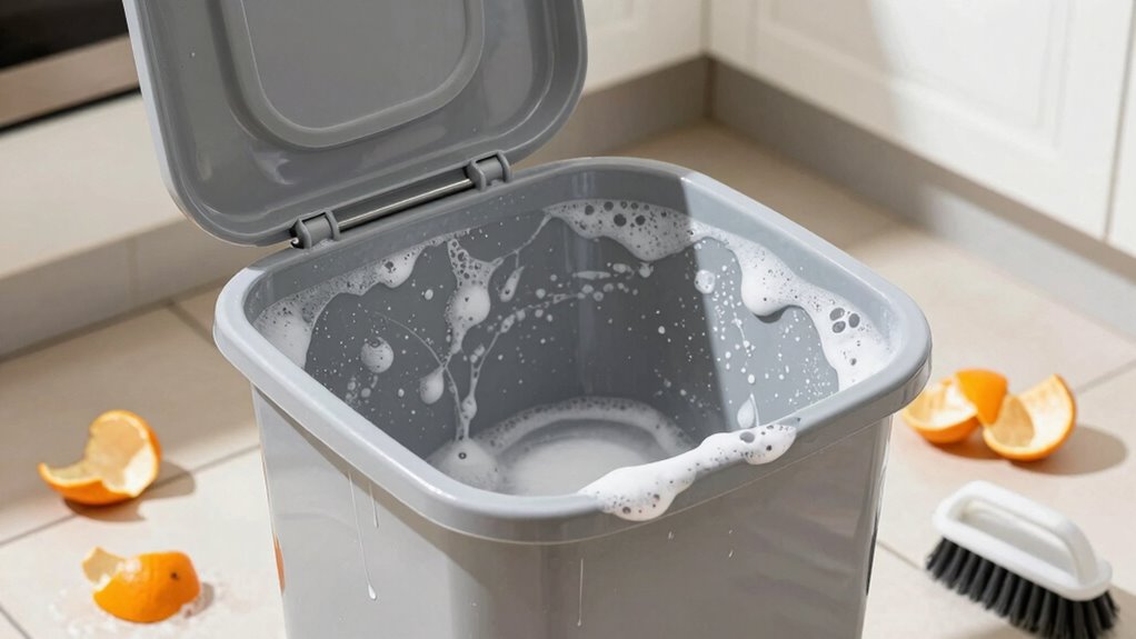 clean disinfect deodorize rinse