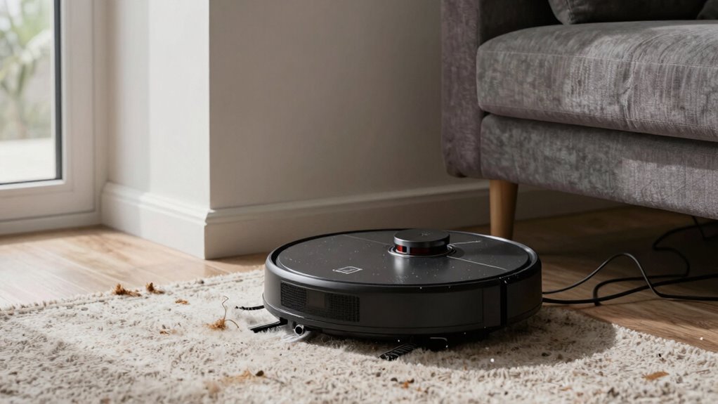 clear clutter from corners