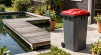 comparing dock and dustbin