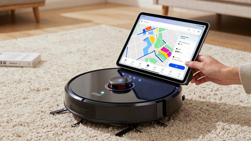 configure map and settings
