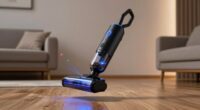 cordless laser dust detection