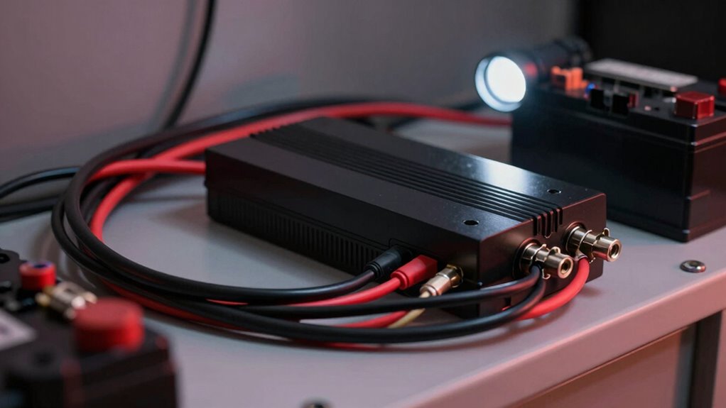 correct safe battery connection