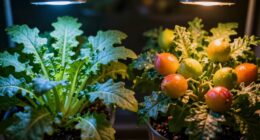 different spectra for plants