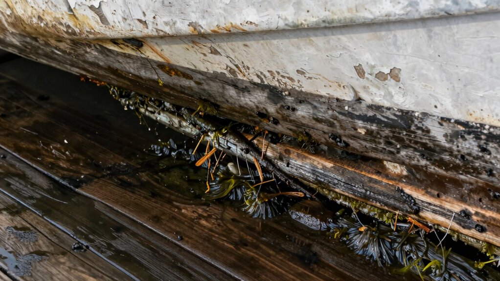 dock odor caused by biofilms