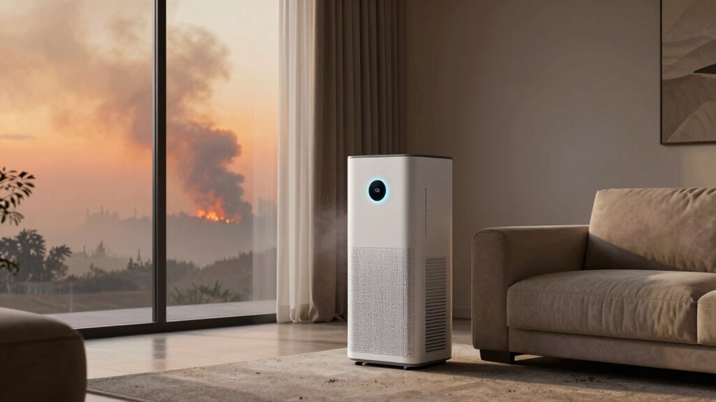effective wildfire smoke filtration