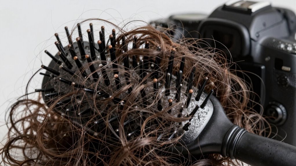 elasticity and oiliness cause tangles