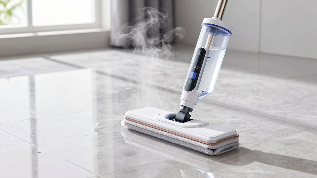 evaluating hot water mop
