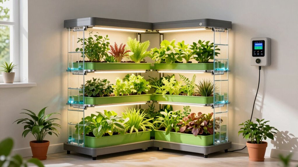 flexible customizable indoor gardening