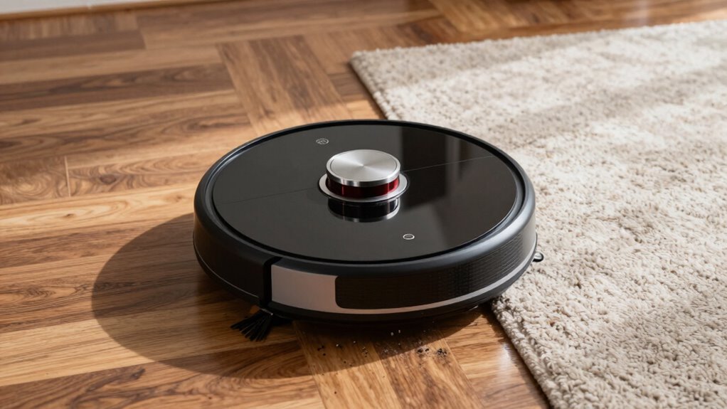 floor transition cleaning features
